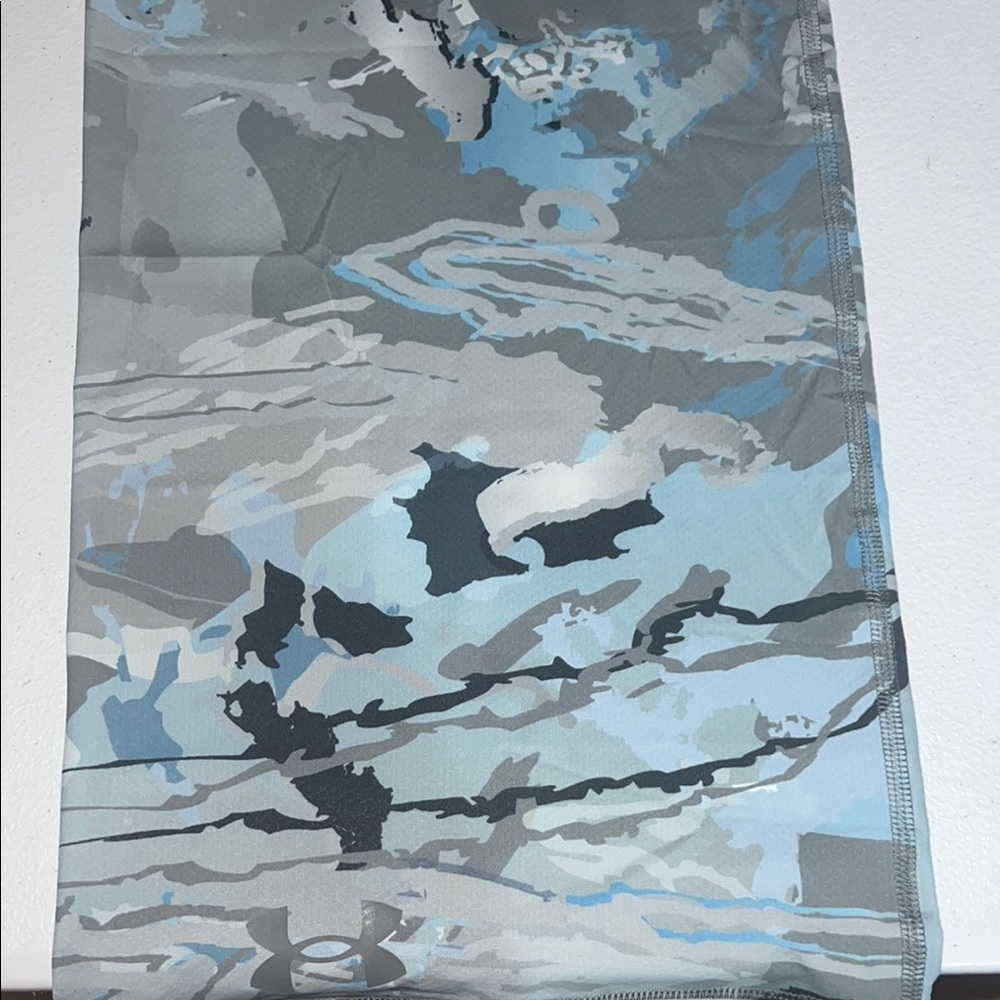 Under Armour Blue and Gray Camouflage Neck Gaiter